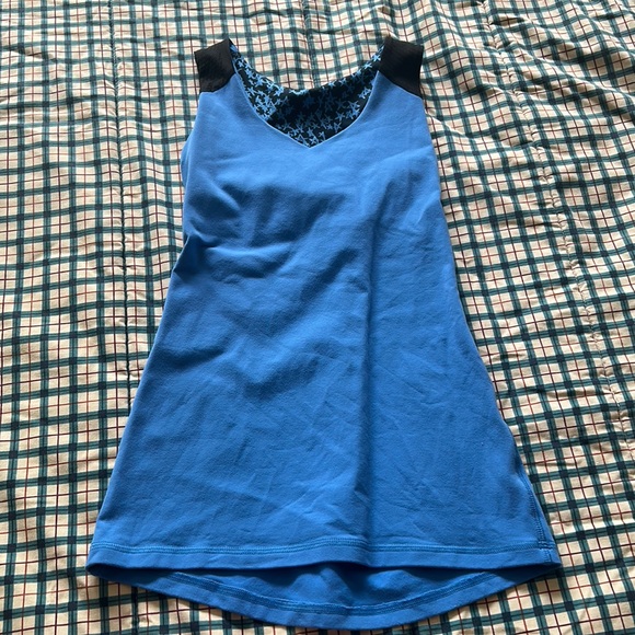 ivivva by lululemon girls blue tank size 14 - Picture 1 of 3
